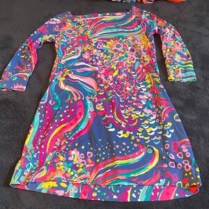 Lilly Pulitzer Colorful Abstract Print Dress